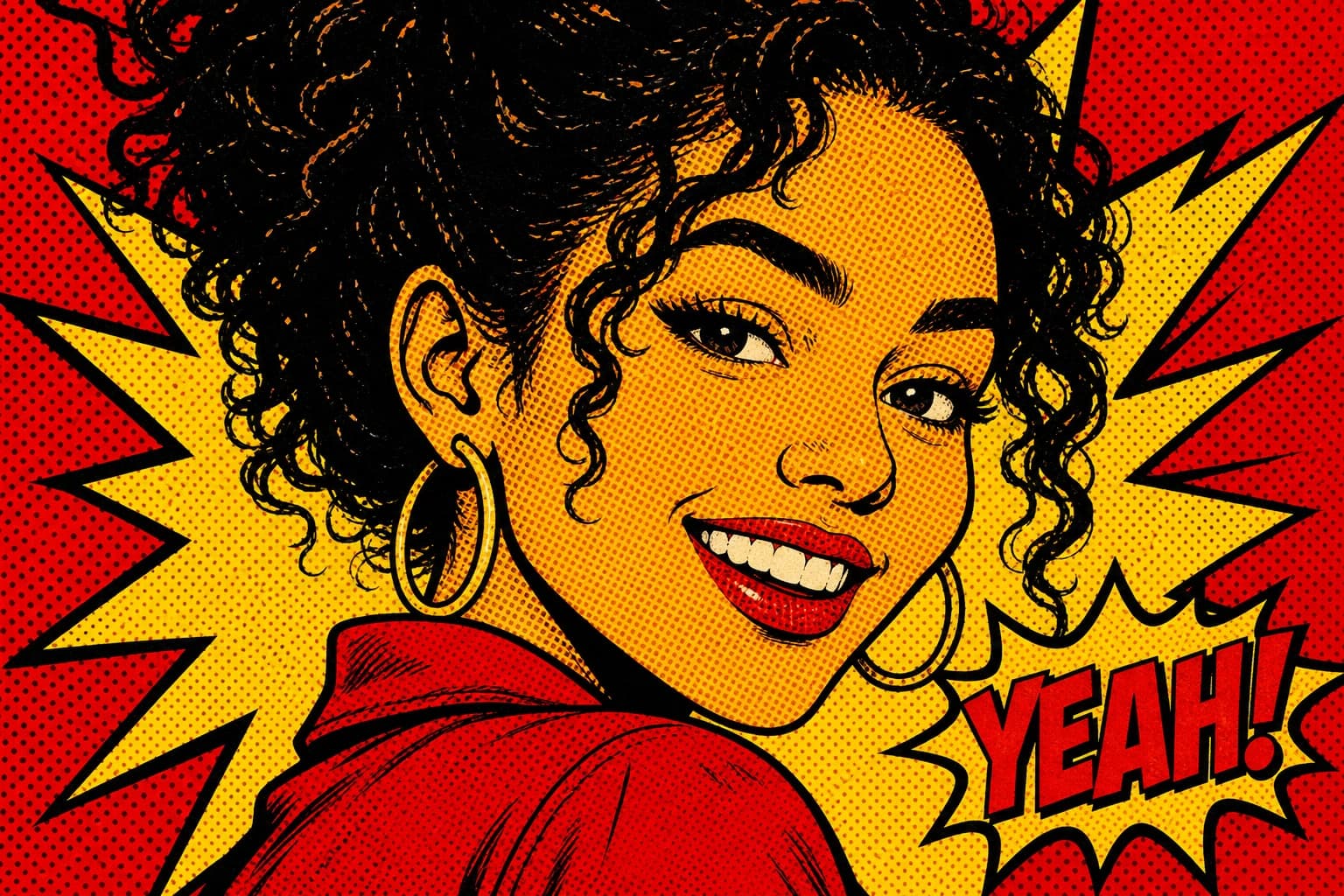 Pop Halftone style preview
