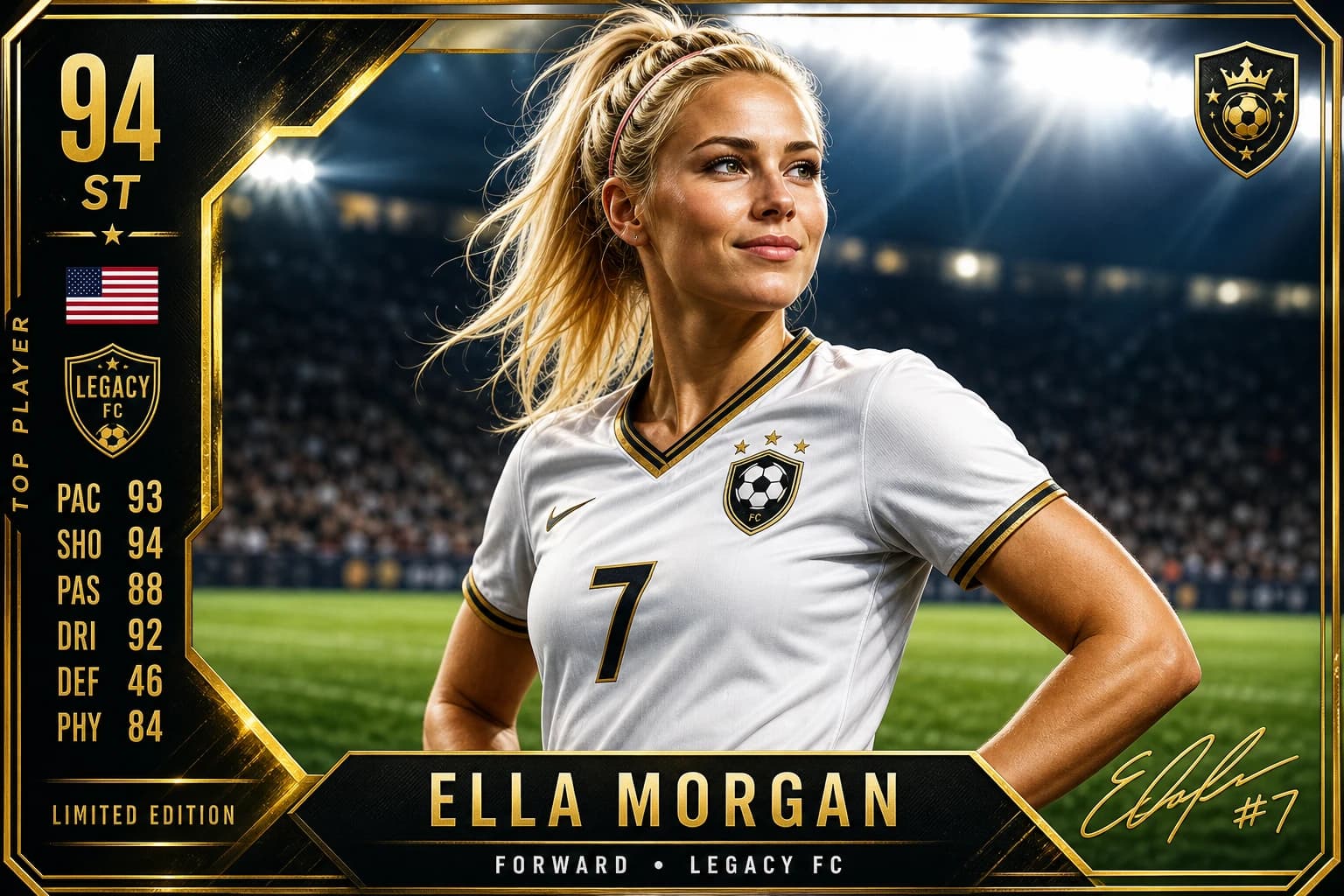 Soccer Card Hero style preview